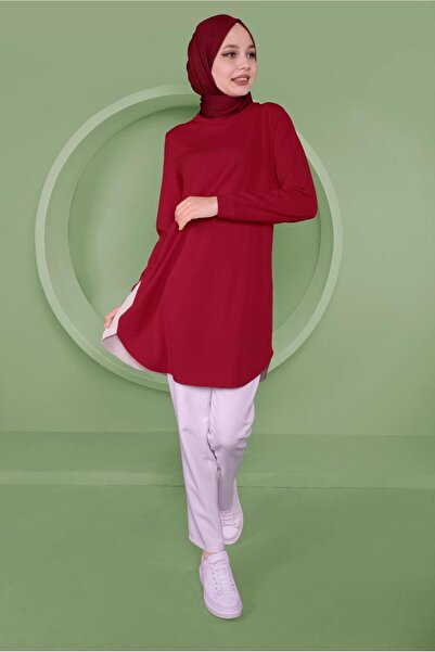 Alvina تونيك بتفاصيل دانتيل برباط على الظهر 41371