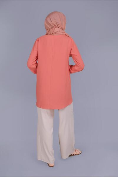 Alvina Round Neck Pocket Tunic 40732