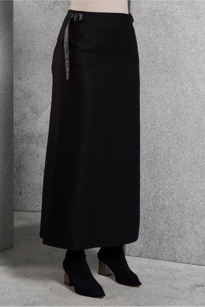 Alvina KUŞAK DETAYLI ETEK 60642