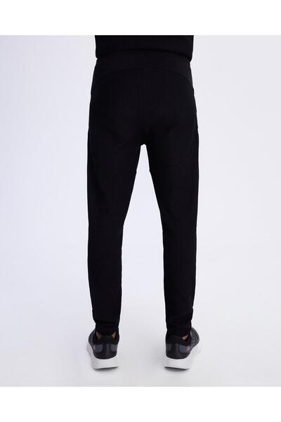 Kappa Salbadell Erkek Siyah Oversize Fit Eşofman Altı