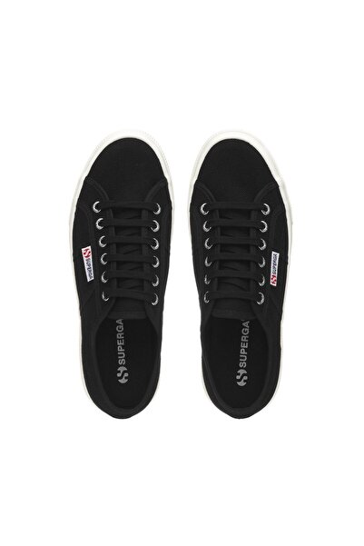 Superga 2740 Platform Unisex Siyah-Bej Sneaker