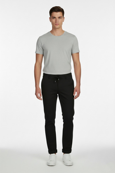 VALTİAN ÖRME DUBLE PAÇA JOGGER PANTOLON