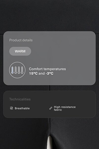 Oysho Önü dikişli 70 cm warm bilek hizasında tayt