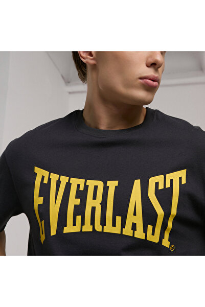 EVERLAST Ανδρικό γκρι μπλουζάκι Ever Classics Comfort Logo
