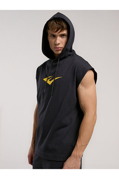 EVERLAST Ανδρικό αμάνικο φούτερ Ever Classics Oversize Smoked