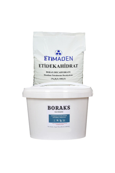 BORAKS Doğal Borax 900 Gr Perde, Çamaşır ve Banyo Temizliği Temizlik | Karbonatla Uyumlu