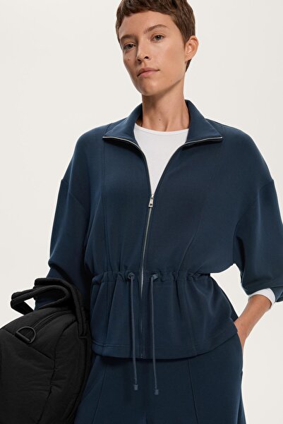 Oysho Jacket with soft-touch modal