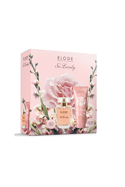 Elode So Lovely Gift Set: Eau de Toilette, 100 ml + Body Lotion, 100 ml