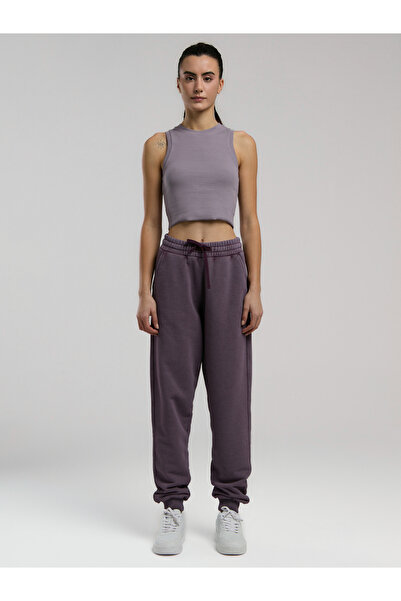 EVERLAST Bronx 1910 Oversize Mor Kadın Eşofman Altı