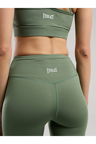 EVERLAST Everfit Training Essentials Khaki Women's Flat Leggings