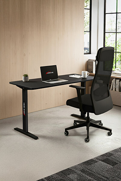 XDrive Rüzgar Çalışma Masası Siyah (160x70)