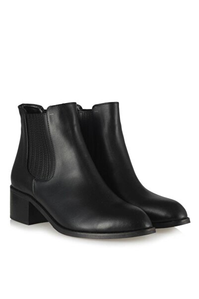 37Numara Büyük Numara Kadın Bot Siyah 41-42-43-44 Büyük Numara