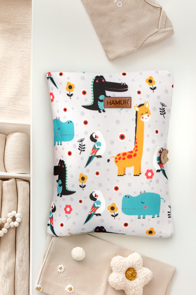 HAMUR Anne Bebek Bakım Çantası Yenidoğan Alt Açma Değiştirme Düzenleyici Çantası Organizer Animal