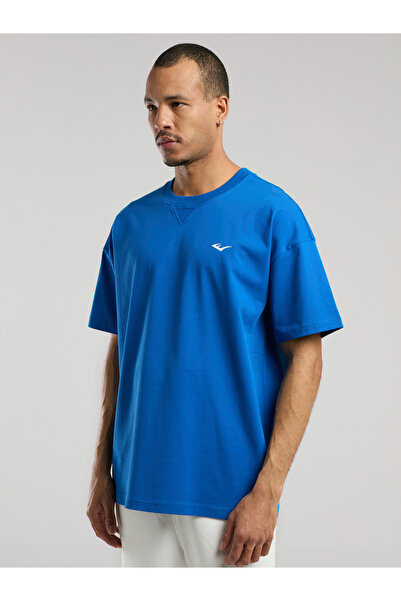 EVERLAST Tricou pentru bărbați Ever Classics oversize cu imprimeu pe spate Dark Indigo