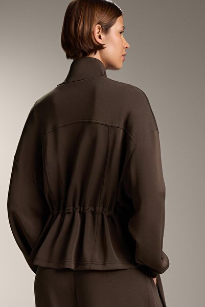 Oysho Jacket with soft-touch modal
