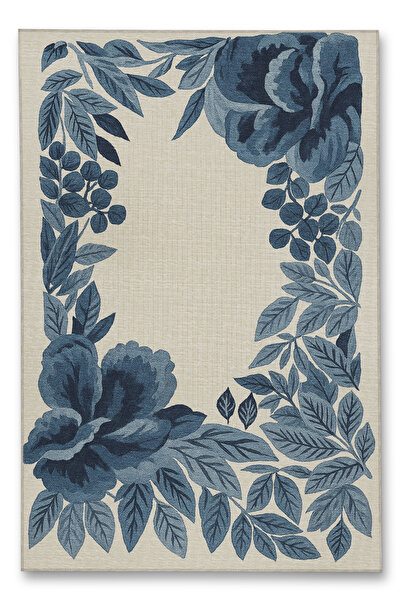 Rugs Modern Halı MOSSO Υφαντό Διακοσμητικό Χαλί με Λουλουδάτο Σχέδιο Vintage ...