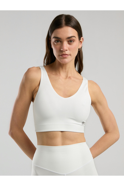 EVERLAST Everfit Training Essentials White Women's Extended Sports Bra