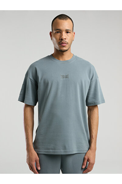EVERLAST Ever Relaxed Oversize Gri Erkek Tişört