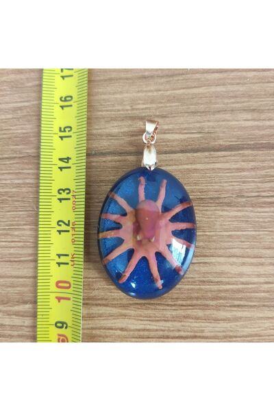 AtaRoots El Yapımı 3D Ahtapot Kolye Ucu **Çeşitli Ürünler İçin Mağzamızı Ziyaret edin**