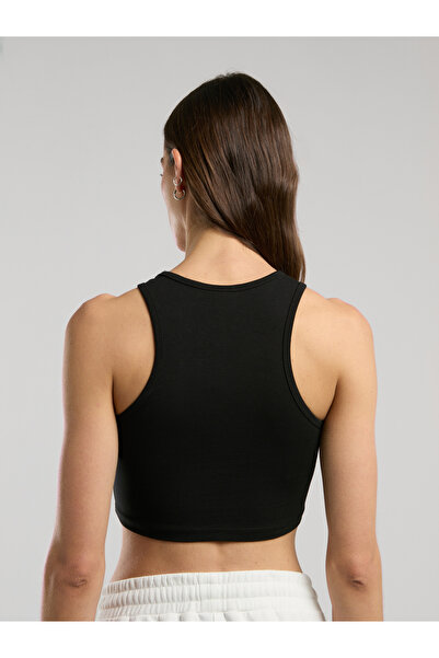 EVERLAST Ever Classics Wmn Black Women's Basic Crop Tank Top