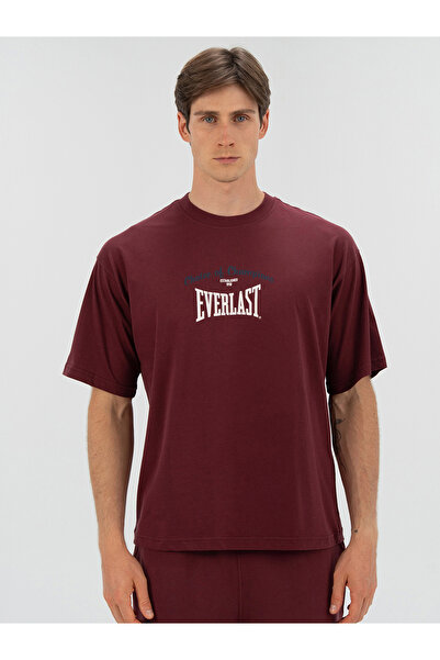 EVERLAST Μπλουζάκι Unisex Heritage Champions Plum