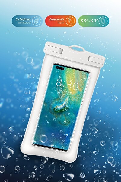 Piranha 5439a Su Geçirmez Ipx8 Askılı Telefon Kılıfı / Tüm Telefonlarla Uyuml...