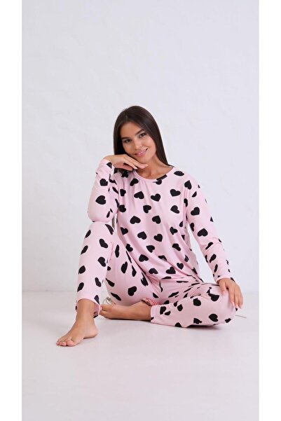 Hepyek pamut hosszú ujjú pizsama szett