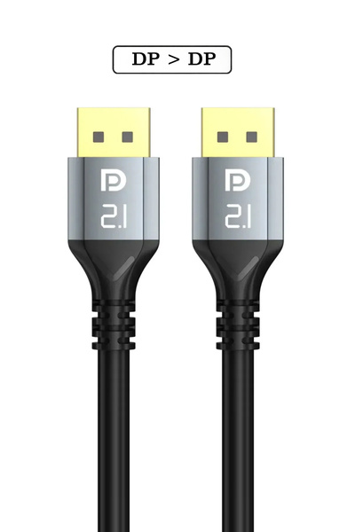CONOCER 16K Displayport (DP) Görüntü Aktarım Kablosu 2 Metre V2.1 Bilgisayar Laptop Projektör Uyumlu