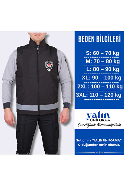 YALIN UNİFORMA Özel Güvenlik Mondil Yelek - Özel Güvenlik Yeleği