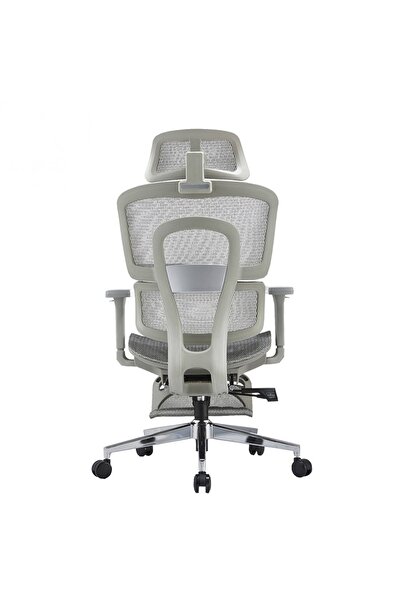 Timebox scaun ergonomic, spătar reglabil în 6 poziții la 150°, cotiere 4D, plasă, suport lombar flexibil