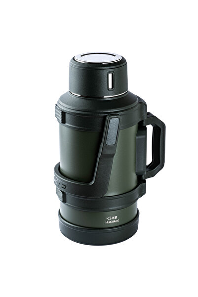 DKADI TNT-OKADI OUTDOOR YEŞİL KULPLU PASLANMAZ ÇELİK TERMOS 4L