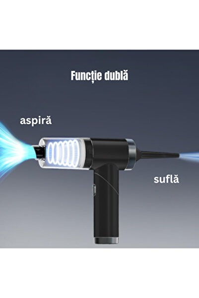 OEM Portable Car Vacuum Cleaner 2 in 1, Blower Function, Foldable, Ergononic, Reusable HEPA Filter, 120