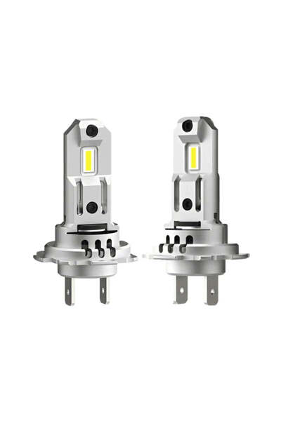 RG Parts Set of 2 mini led bulbs H7 canbus 20000lm 6000k cool white with fan