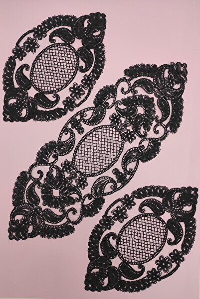 Çt Çeyizci Tekstil Living Room Set, Bedroom 3 Piece Coffee Table Cloth, Table Cloth 3 Piece Room Set