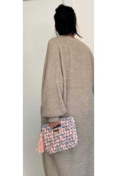 Market Elit El örgüsü mini bag