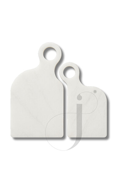 jumeax Roma White Dual Cutting and Presentation Table