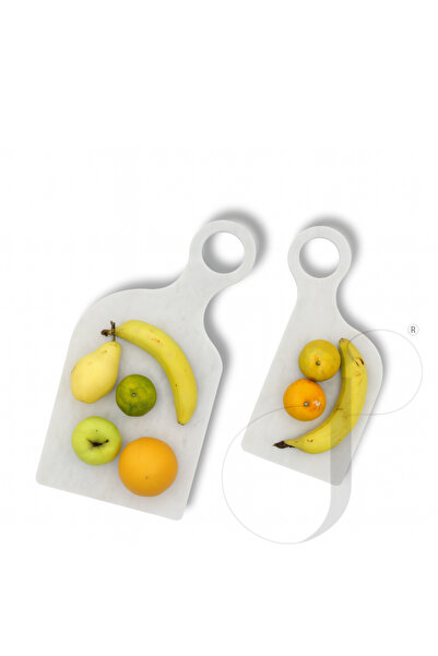 jumeax Roma White Dual Cutting and Presentation Table