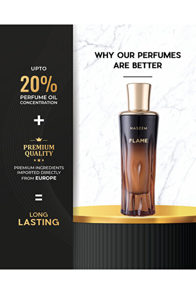 Naseem Flame - Eau De Parfum for Men and Women 80ml