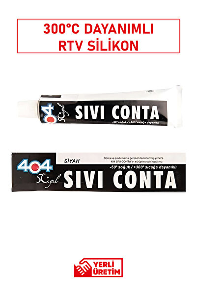 404 Sıvı Conta Siyah 45gr.