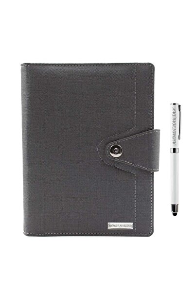 Kalemedair Kişiye Özel Exclusive Organizerli Ajanda ve Roller Kalem Seti - Re...