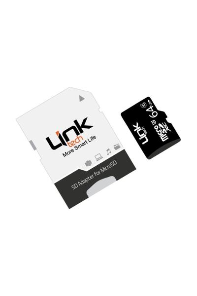 MOD10 Linktech 64Gb Micro Sdhc Card Class 10 Uhs-I 4K Hd Memory Card