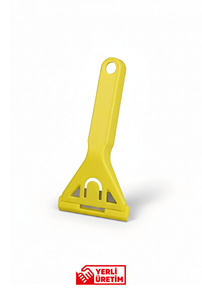 Eltos Cam Kazıma Bıçağı 3’lü Set | Paslanmaz Çelik, Ergonomik Saplı, Güvenli Temizlik Aracı