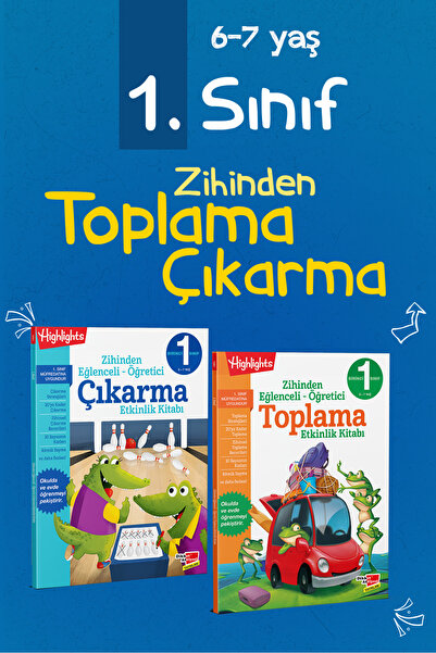 Dikkat Atölyesi Yayınları Dikkat Atölyesi Toplama - Çıkarma Etkinlik Kitabı Seti