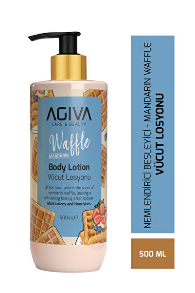 Agiva Care&Beauty Mandarin&Waffle Özlü Besleyici ve Nemlendirici Vücut Losyonu