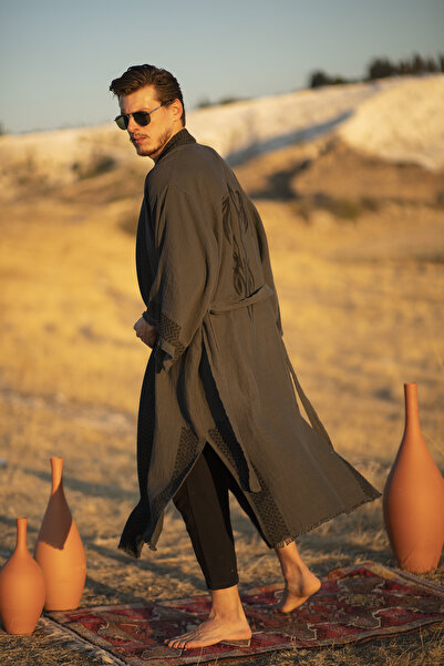 Mojo Summer Assos Kimono / MÜSLİN  EL BASKISI