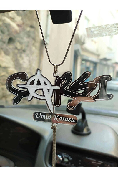 RetroLazer Ayna Pleksi Araba Dikiz Aynası Süsü GÜMÜŞ B4