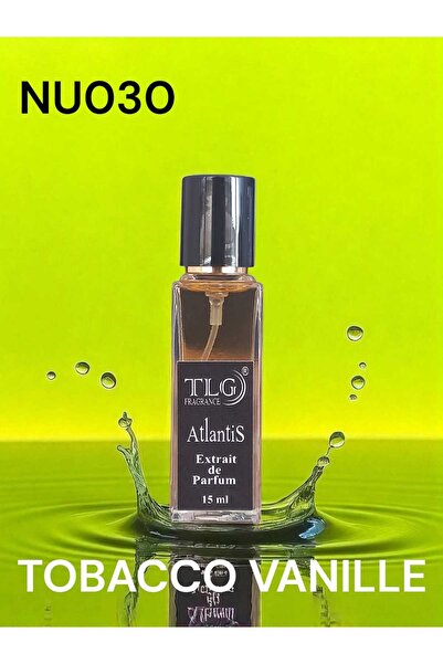TLG TLGNU030e015 Tobaco Vanille Niche Extrait Unisex Parfüm, 15 ml (Cep Boyu)