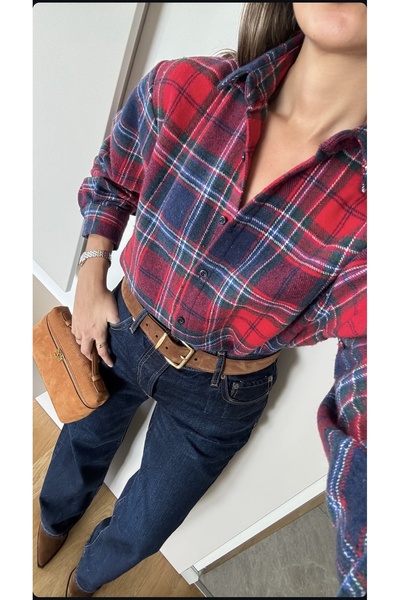 CADDELAMODA Plaid Shirt