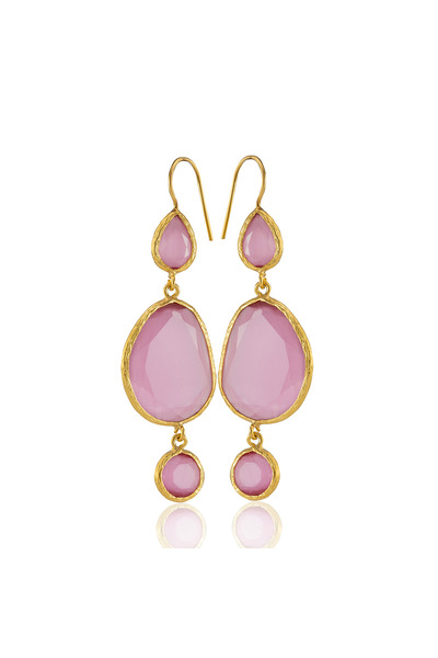 Design by Kadir Kadir Jewellery 22 Ayar Altına Kaplama Kadın Sallantılı Küpe ...
