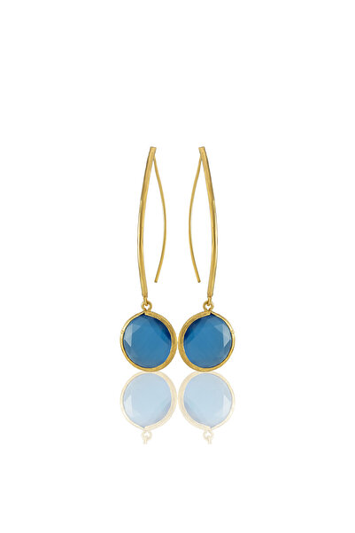 Design by Kadir Kadir Jewellery 22 Ayar Altın Kaplama Vintage Küpe -El İşçili...